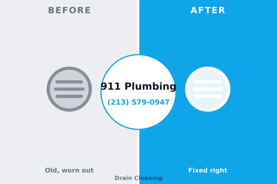 Before and after: plumbing company Hamburg, NJ